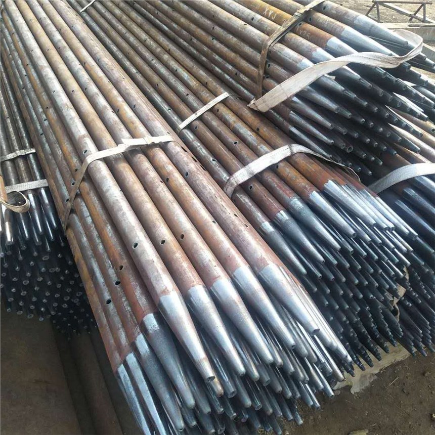 伊春诺德金属结构1300吨注浆管发往云南昆明 助力西南基建